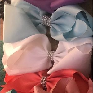 8 inch hair bows 3 for $18